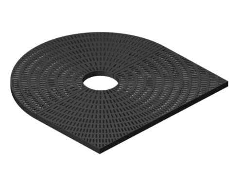 PolyGrate TSB55C, 5' Square/Round Combo Tree Grate
