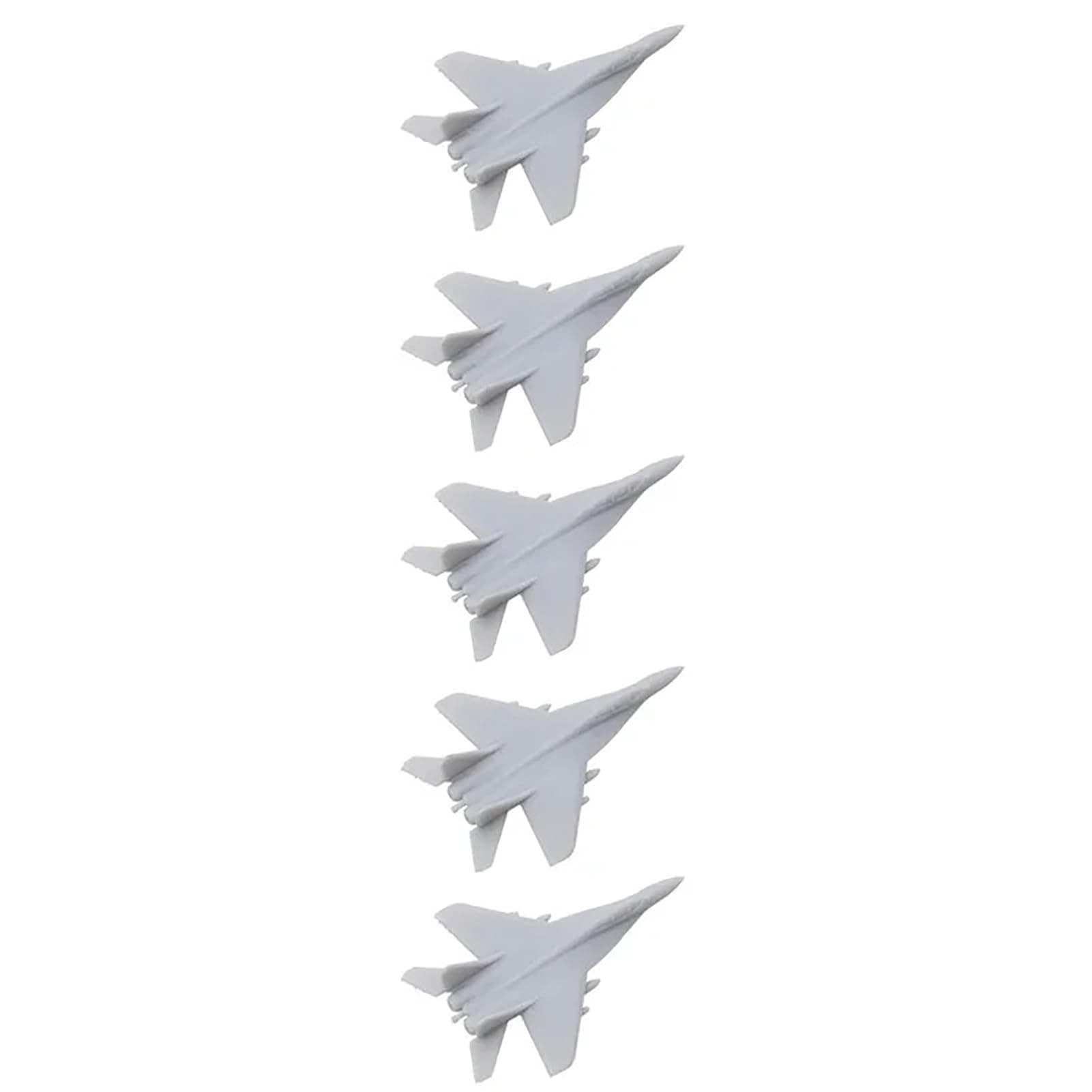 5PCS 1/2000-1/350 Scale DIY Model Russia Mig-29K Military Model Aircraft Warship Resin Assembly Militaire Helicopter Collection Parts(1/350(50mm))