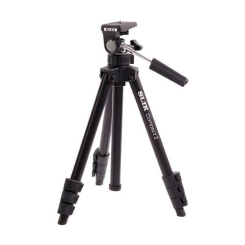 Slik Compact II Compact Tripod, Extends Up to 39"