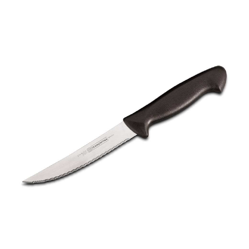 Tramontina KNIFE STEAK BLK STMPD 5"