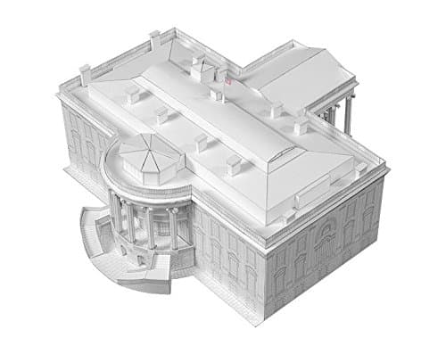 PaperLandmarks White House Paper Model Kit