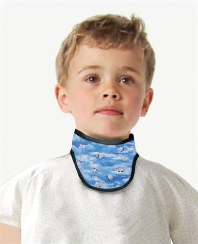 Child/Pediatric Standard Thyroid X-Ray Collar - Regular Lead, Hook & Loop Closure, Over 50 Color Options, Ships Within 5 Days!