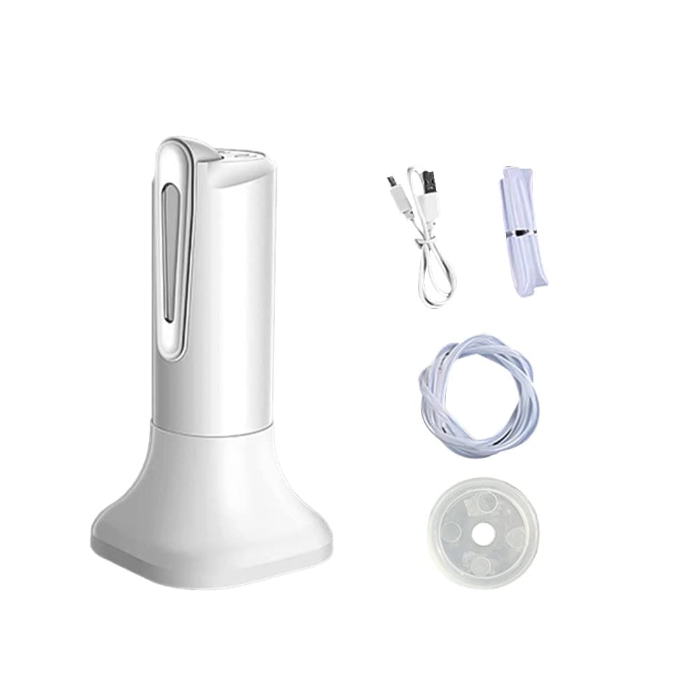 Foldable Automatic Water Pump, USB Rechargeable Portable Water Bottle Dispenser Bottled for 3-5 Gallon Water Bottle, Drinking Water Automatic Water Pump for Home Office Kitchen Camping Outdoor