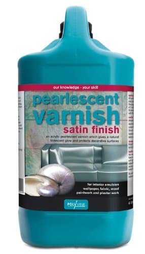 Polyvine Pearlescent Varnish Satin Finish Gallon