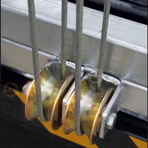 Scaffolding Mobile Folding Electric Scaffolding Elevator Lifting Platform, Heavy Duty Galvanized Steel Material, Electric Lifting Scaffolding Machine for Aerial Work Electric Lifting Scaffold (Size :