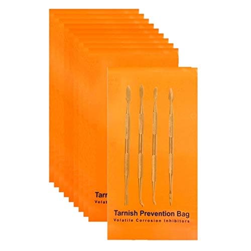 A-ONEA-ONE Electronic Component Rust Prevention Bags Anti Corrosion Flat Bags, VCI Bags for Rust Proof, 20 pack 3.2'' X 6''