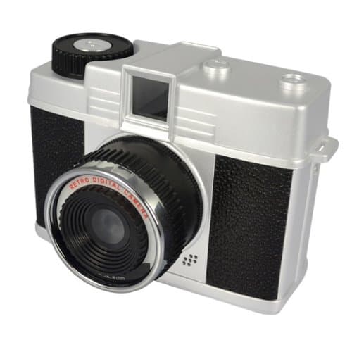 Lodigimo Retro Digital Diana Camera Black & Silver