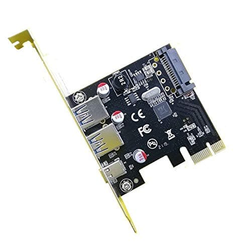 Basage Usb 3.1 Type C Pcie Expansion Card Pci-E To 1 Type C And 2 Type A 3.0 Usb Pci Express Controller Hub For Desktop Pc
