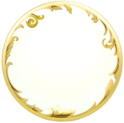 Dinner Plate, 11 1/2 inch | Arabesque Gold