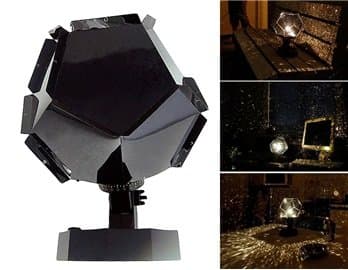 QLPD DIY Constellation Star Projector Light (Black)