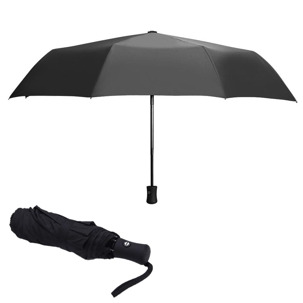Portable Umbrella, Compact Folding Umbrella, Windproof with Reinforced Canopy, Automatic Open/Close