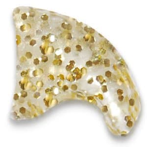 Nail Caps for Cats - Gold Glitter Sparkle! Medium - Original, Authentic Veterinarian Developed Safe & Effective Alternative to Declawing. Nail Caps Made in The USA. Accept No Imitations!
