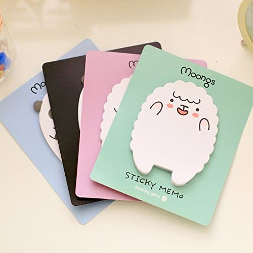 CatRat's Kawaii Post It Sticky Notes with Panda and Lamb