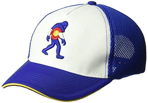 Headsweats Squatchorado 5-Panel Trucker Hat, White, One Size