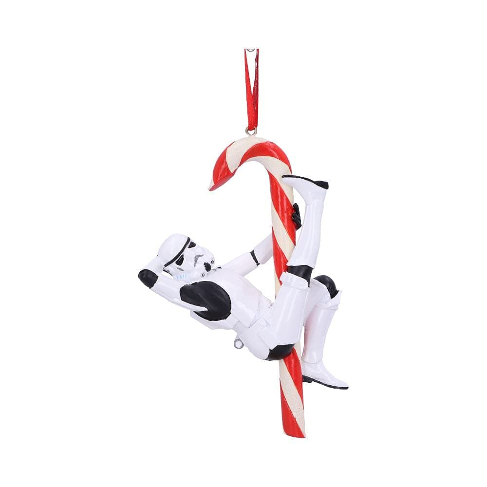 Stormtrooper 12cm Hanging Candy Cane - White