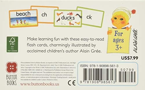 Phonics Flash Cards: 44 Sounds and Key Words, with Learning Tips
