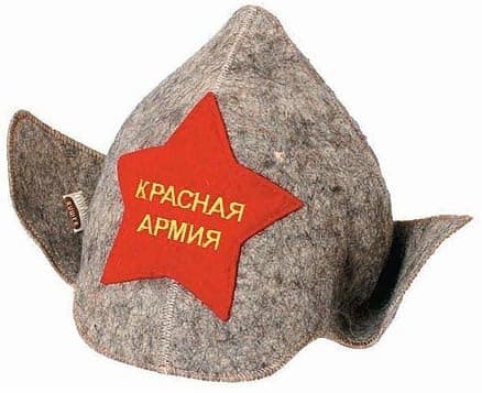 Budenny Sauna Hat Gray