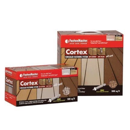 Omg Fastenmaster FMCTX-TX100ACWG Cortex Concealed Deck Fastening system Trex Accents Wnchstr Gray 100 Sq Ft Kit