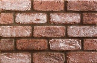 Rustic Red Reclaimed Effect Cast Brick Slips - Rustic Red- Corners Pistols - 0.5 Linear Meters (7 Per Box)