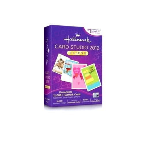 Hallmark Card Studio 2012 Deluxe Greeting Card Software with Cards & Envelopes