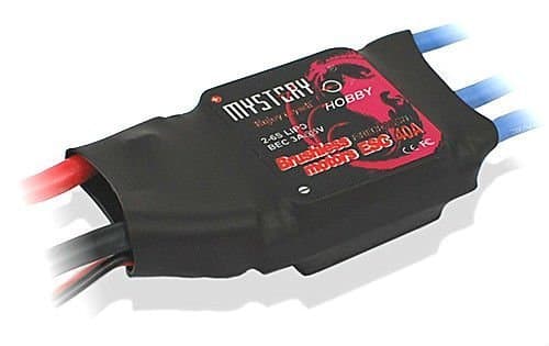 Mystery Fire Dragon 40A Brushless ESC RC Speed Controller for Trex Align 450 Helicopter