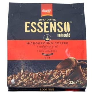 15 Sticks in Pack: Essenso, 3 in 1 Microground Coffee, 330 g
