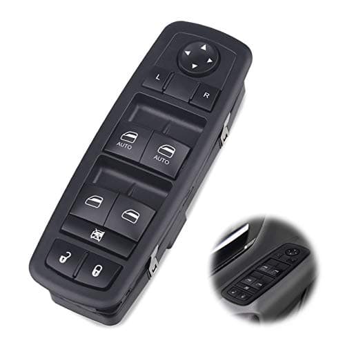 WMPHE Dual-Automatic Electric Master Power Window Switch Compatible with Dodge Ram 1500 2500 3500-2009 2010 2011 2012, Replacement for 901-473 4602863AB, 4602863AC, 4602863AD