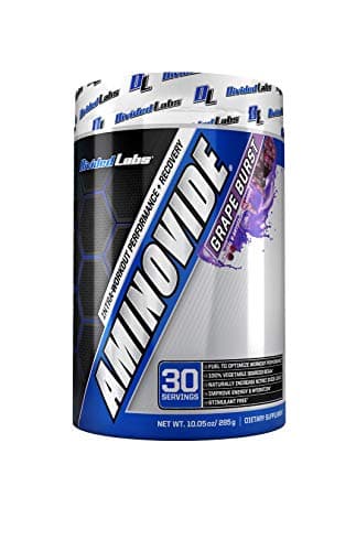 Divided Labs Aminovide BCAA Powder - Better Performance, Hydration and Nitric Oxide Support - 30 Servings (Grape Burst)