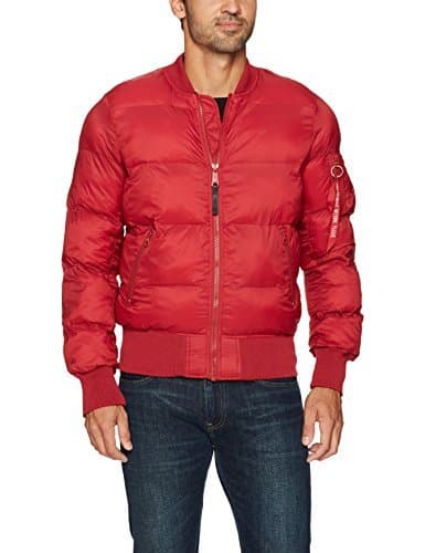 Alpha Industries Men's Ma-1 Echo Flight Bomber Flight Jacket