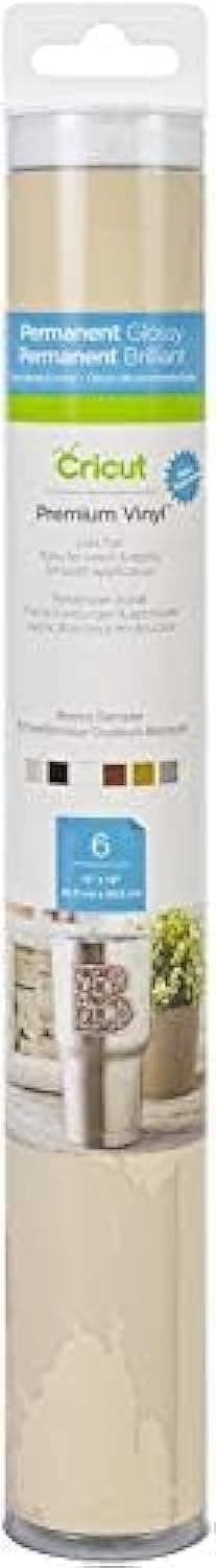 Cricut Permanent Vinyl Sampler 12"X12" 6/Pkg-Basics