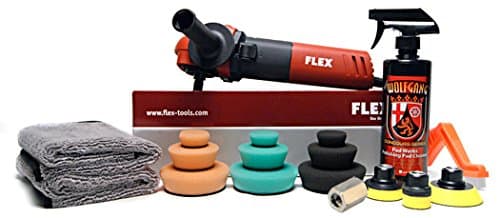 Flex PE8 Kompakt Rotary Polisher Complete Starter Kit