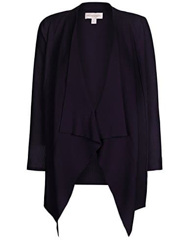 Monsoon Delta Waterfall Longline Cardigan - Womens - Medium