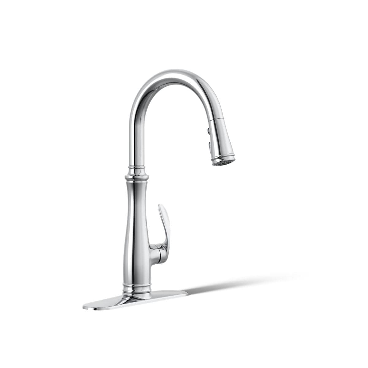 K-560-CP Bellera Pull-Down Kitchen Faucet, Chrome