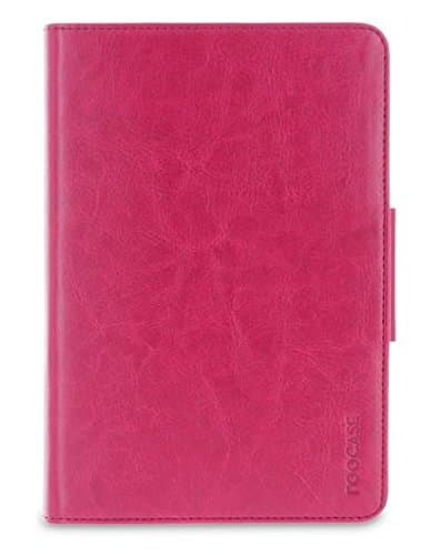 rooCASE Kindle Fire HDX 7 2013 Case Orb Folio 360 Dual View PU Leather Case [Support Auto Sleep/Wake] for Amazon Kindle Fire HDX 7 (2013 Previous Generation - 3rd), Magenta