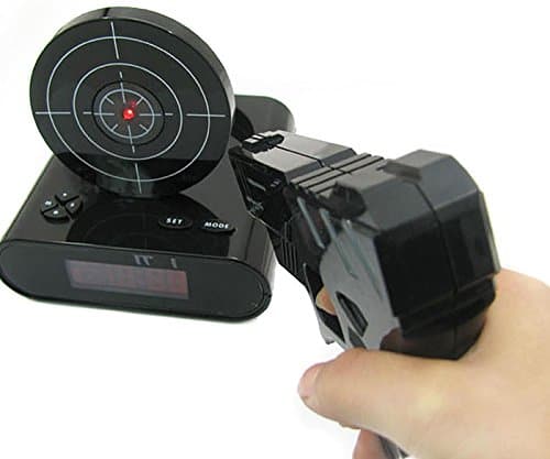 Gun Alarm Colck/ Target Alarm Clock