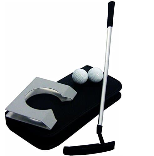 BW Indoor Golf Set - Executive Complete Indoor Golf Putter Set with Ball Hole-Cup. Practice at Home, in Your Office or Entertain Your Guests in a New Way