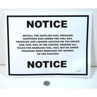 Fuel Rail Resistor Sensor Disc 1999-2004 Compatible With Ford Mustang GT, SVT Cobra