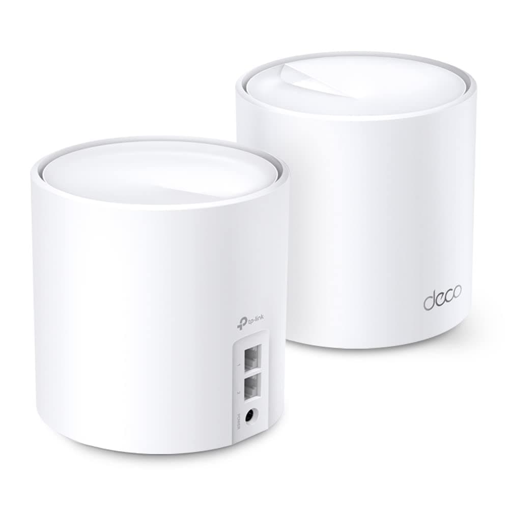 Deco WiFi 6 Mesh WiFi System(Deco X20) - Covers up to 4000 Sq.Ft, Replaces Wireless Internet Routers and Extenders, 2-Pack