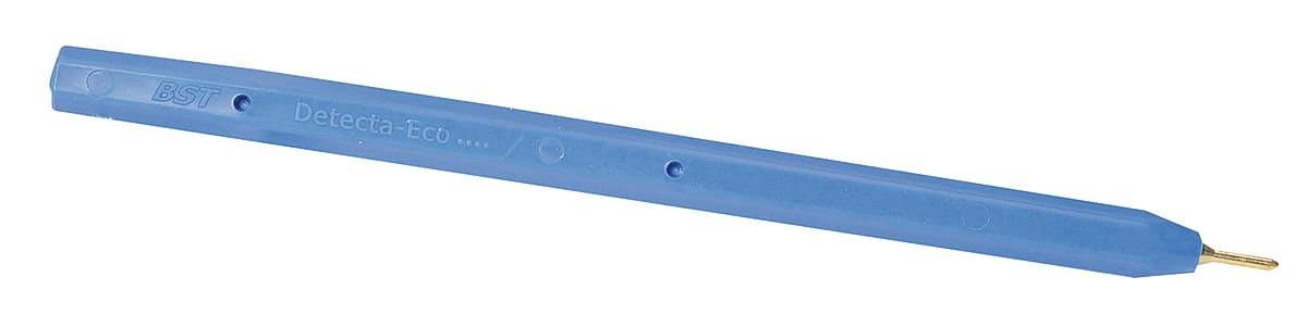Metal Detectable Stick Pen, Blue, PK50