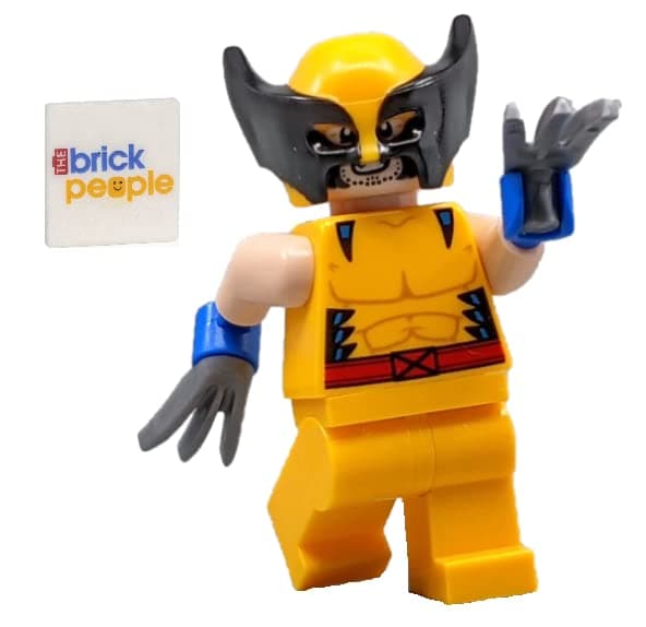 Marvel Superheroes: Wolverine Minifigure with Claws