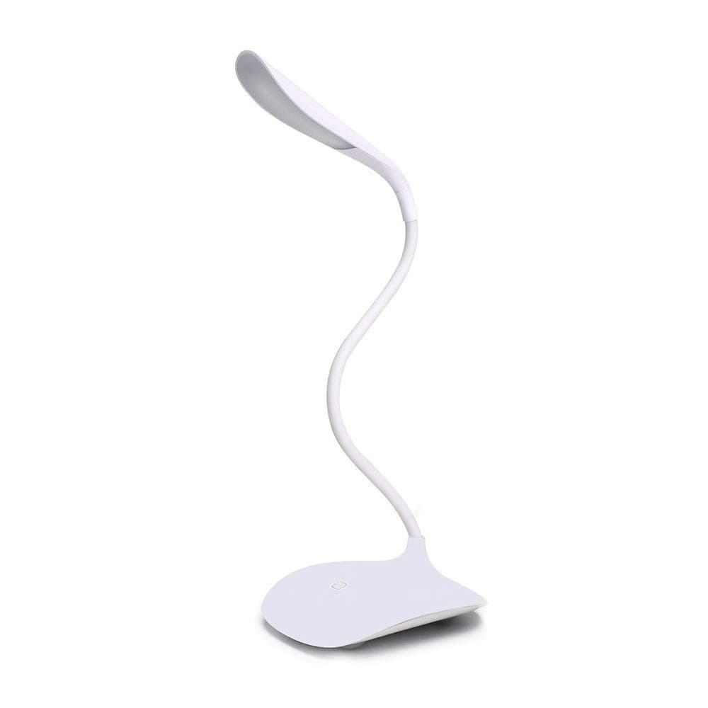 Desk LED Lamp [Smart Touch] - Table Reading Light USB Touch Sensitive LED Table Lamp for Books Bedside, Floor, Living Room, Bedrooms Kids Elderly Best Portable Dimmable Desk Study Lamp
