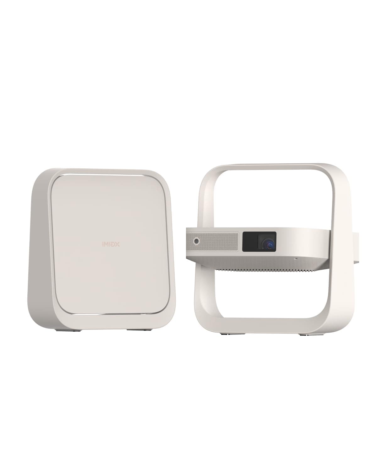 Elfin Flip Portable Projector, Build-in Adjustable Stand, Lightweight and Compact Design