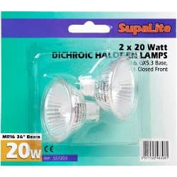 Halogen Reflector Lamps 12v 20w 36°
