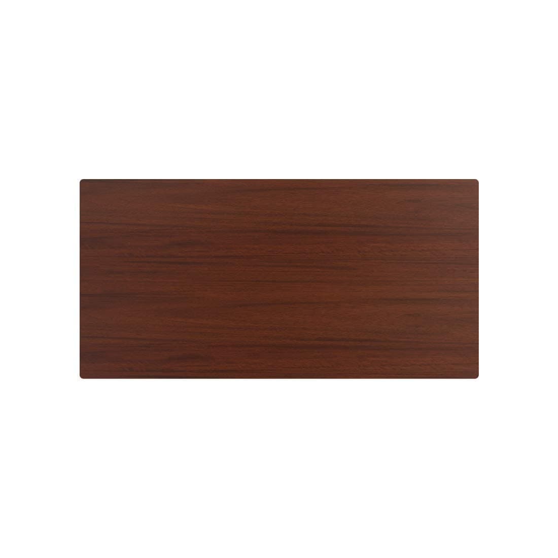 FLEXISPOT Whole Piece 48"x24" Desktop 1" Thickness Height Adjustable Desk Rectangular Tabletop Mahogany Board (48INCH Mahogany Top)