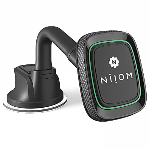 Magnetic Cell Phone Holder Mount for Car Windshield or Dashboard w/Suction Cup