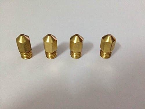 Kingstorm 3D Printer Extruder Nozzle 0.2mm 0.3mm 0.4mm 0.5mm Nozzle Print Head Kit for MK8 1.75mm Printer