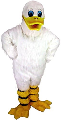 White Duck Mascot Costume