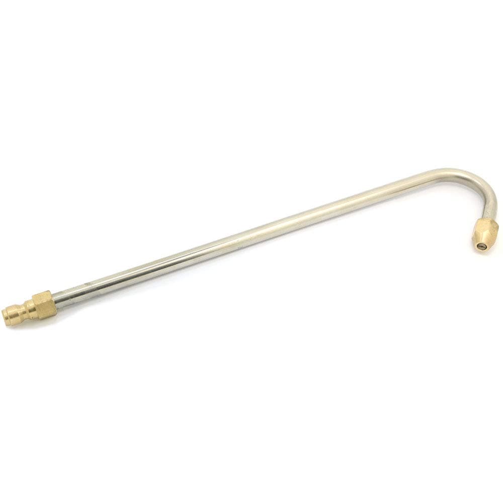 U Shape 32cm High Pressure Washer Spray Nozzle Attachment, Extend Bended, Angled Hose, Bended for easy Underbody Cleaning, Quick Connector, Boat Car Home Decking Driveway Wash and Cleaning