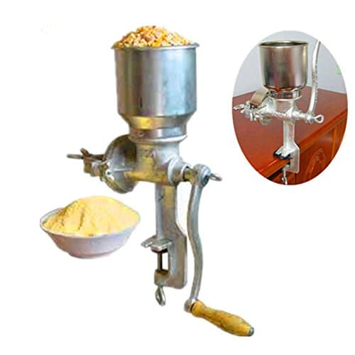 ZNXJJ Multifunction corn flour mill machine home use manual maize rice soybean peanut coffee cocoa beans grain grinder
