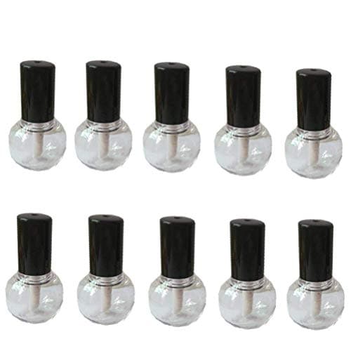 10pcs 5ml Empty Plastic Lip Gloss Tube Refillable Lipstick Containers with Brush Wand Best for Lip Gloss Lipstick Beauty DIY Accessories Decorations